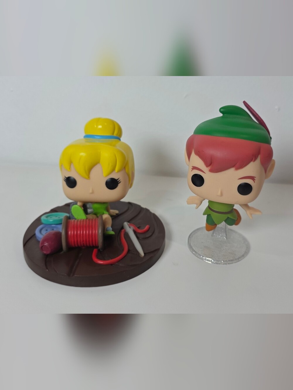 ⭐️ Peter Pan And Tinkerbell Funko Pop Set